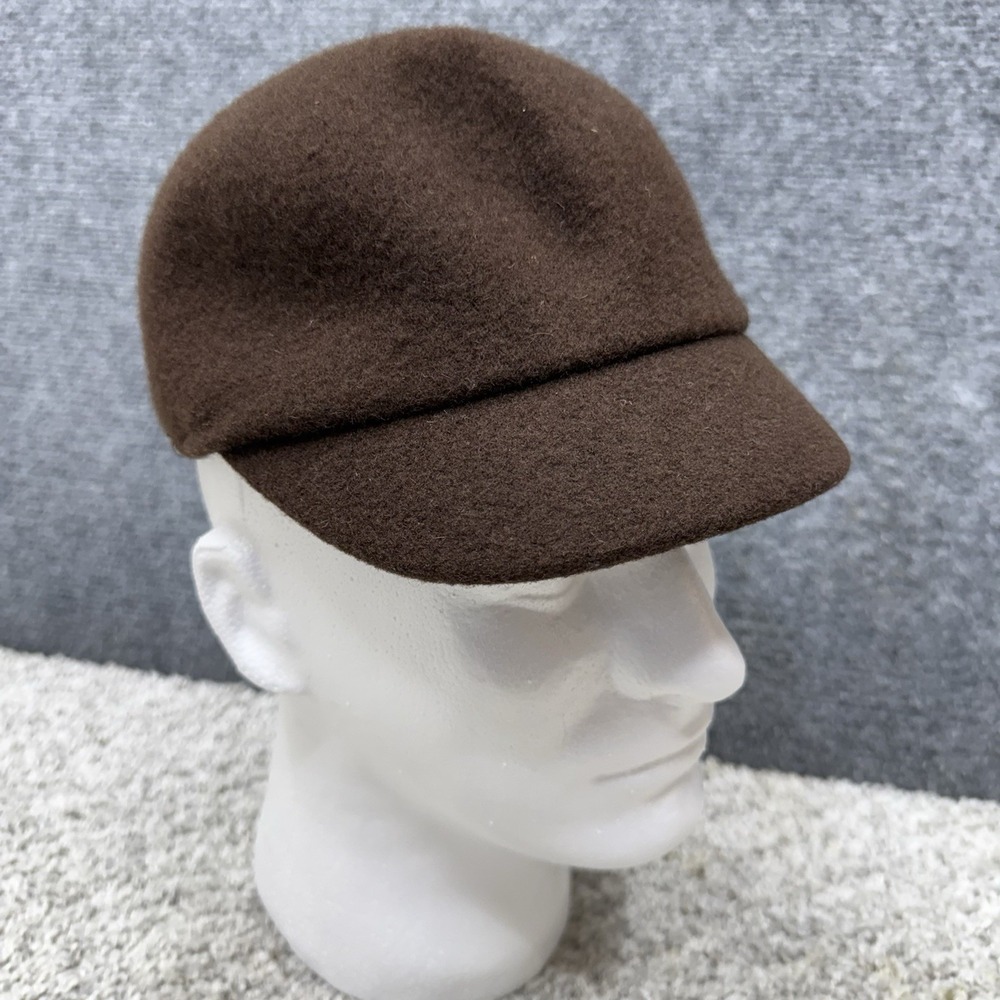 Kangol Wool Stingy Space Cap hat brown women's ? size Small 6907BC